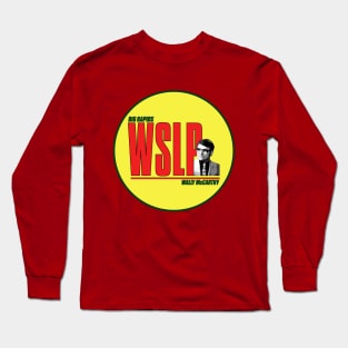 Wally McCarthy - WSLP - Big Rapids - Sleep Baseball Long Sleeve T-Shirt